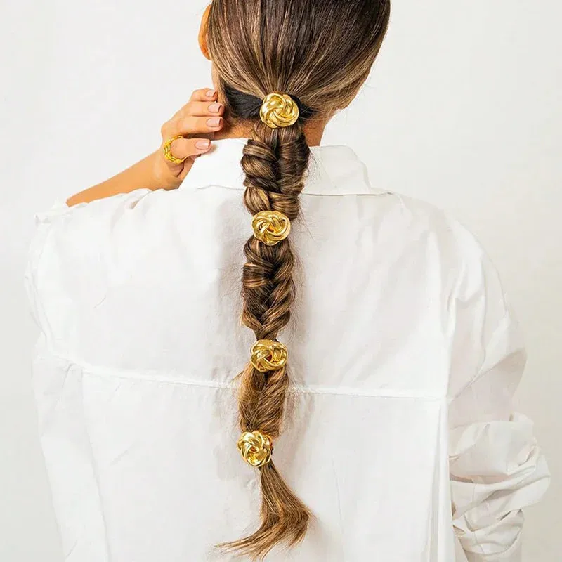 Aurora Gold Hair Cuff Set