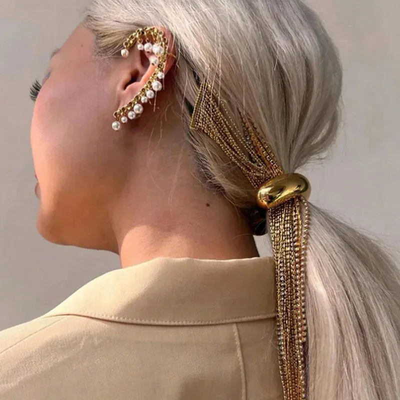 Aurora Gold Hair Cuff Set