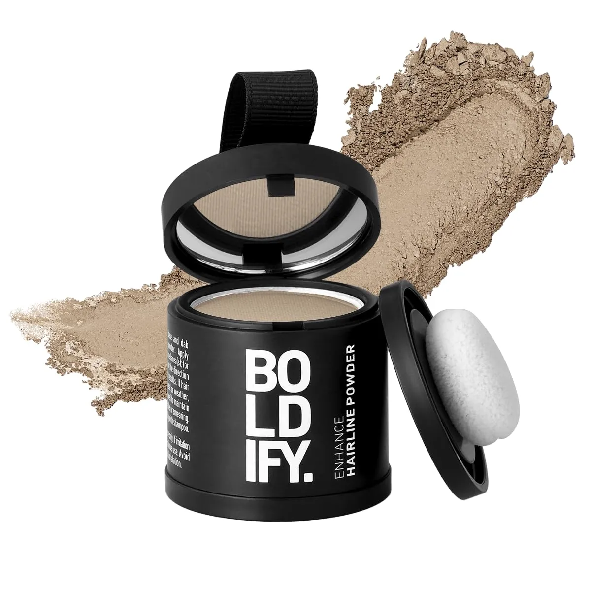 BOLDIFY Hairline Powder - Root Touch Up & Hair Loss Cover Up, Instant Gray Coverage 48-Hour Stain-Proof Hair Color Powder for Women & Men, Hair Fibers and Hair Topper Alternative (Light Blonde)