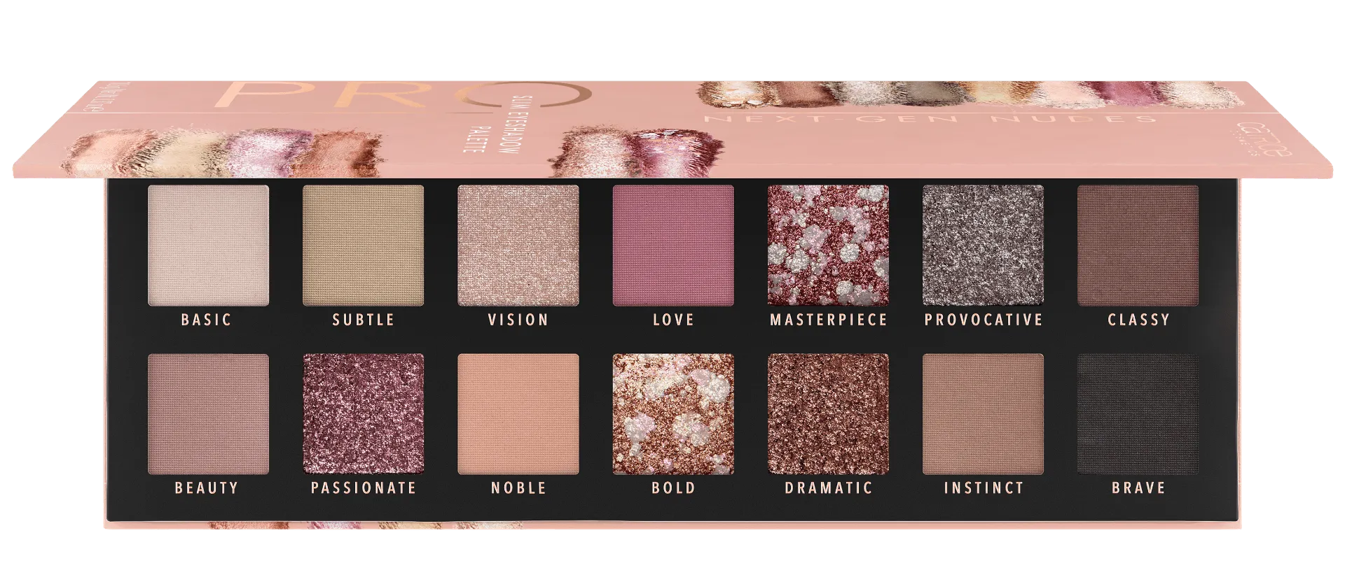 Catrice Pro Next-Gen Nudes Slim Eyeshadow Palette 010