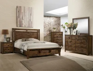 CURTIS PANEL BED SET