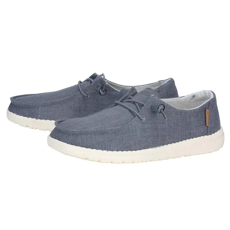 Hey Dude Wendy Chambray - Navy / White
