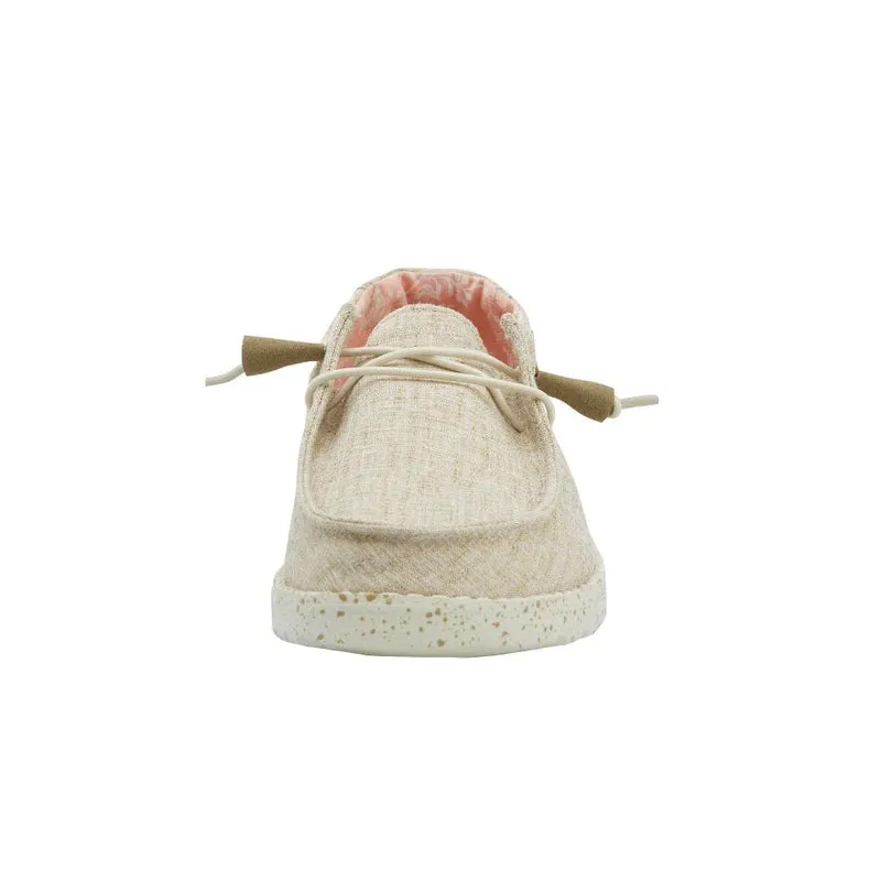 Hey Dude Wendy Chambray - White Nut