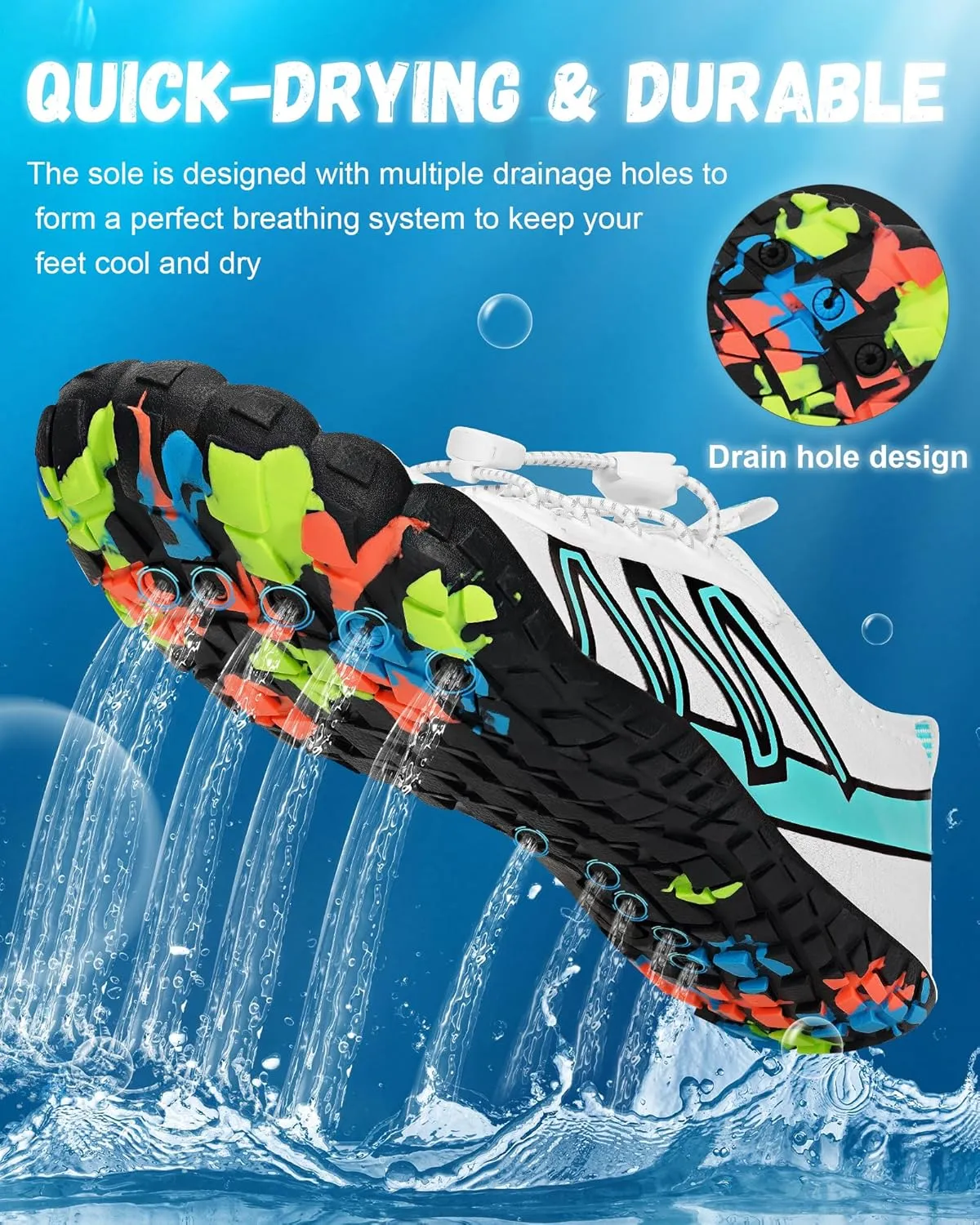 Hike Barefoot Shoes Women Men,Wide Toe Water Shoes 2025 New Breathable Grounded Footwear Non-Slip Fashion Hiking Shoe for Walking Swim Pool Beach Outdoor Water Sports