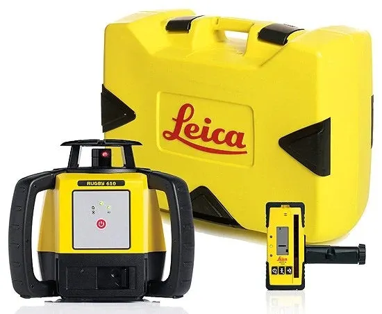 Leica Rugby 610 with RodEye Receiver