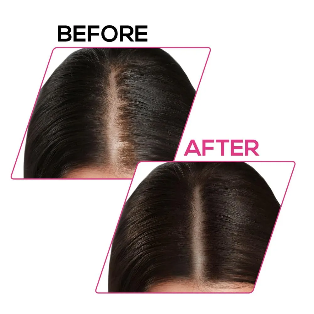 RENEE Cover-Up Hair Powder- Brown, Cover Grey Roots & Bald Spots Instantly, Highly Pigmented, Fuller and Denser, Long-Lasting & Matte Finish, Flawless Application, 4gm