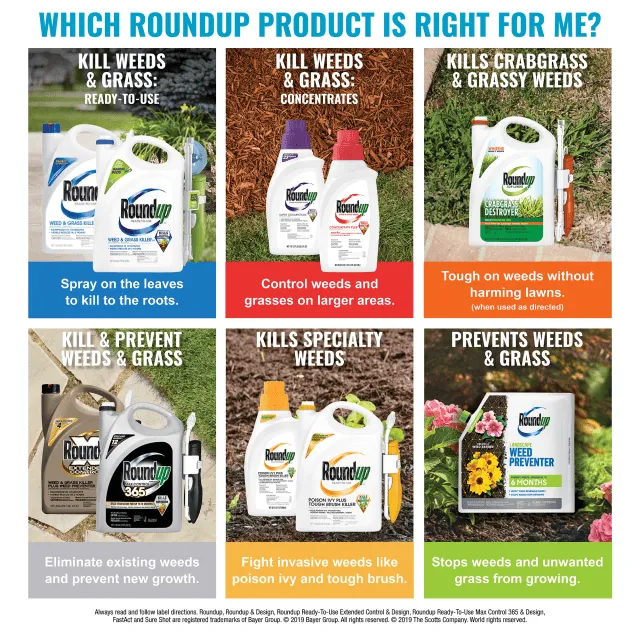 Roundup® Ready-To-Use Poison Ivy Plus Tough Brush Killer with Comfort Wand®