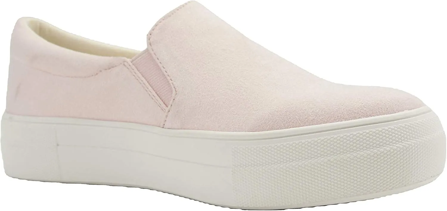 Soda TOPSHOE ave- Hike Platform Slip- On Sneaker w/Cushion Foam