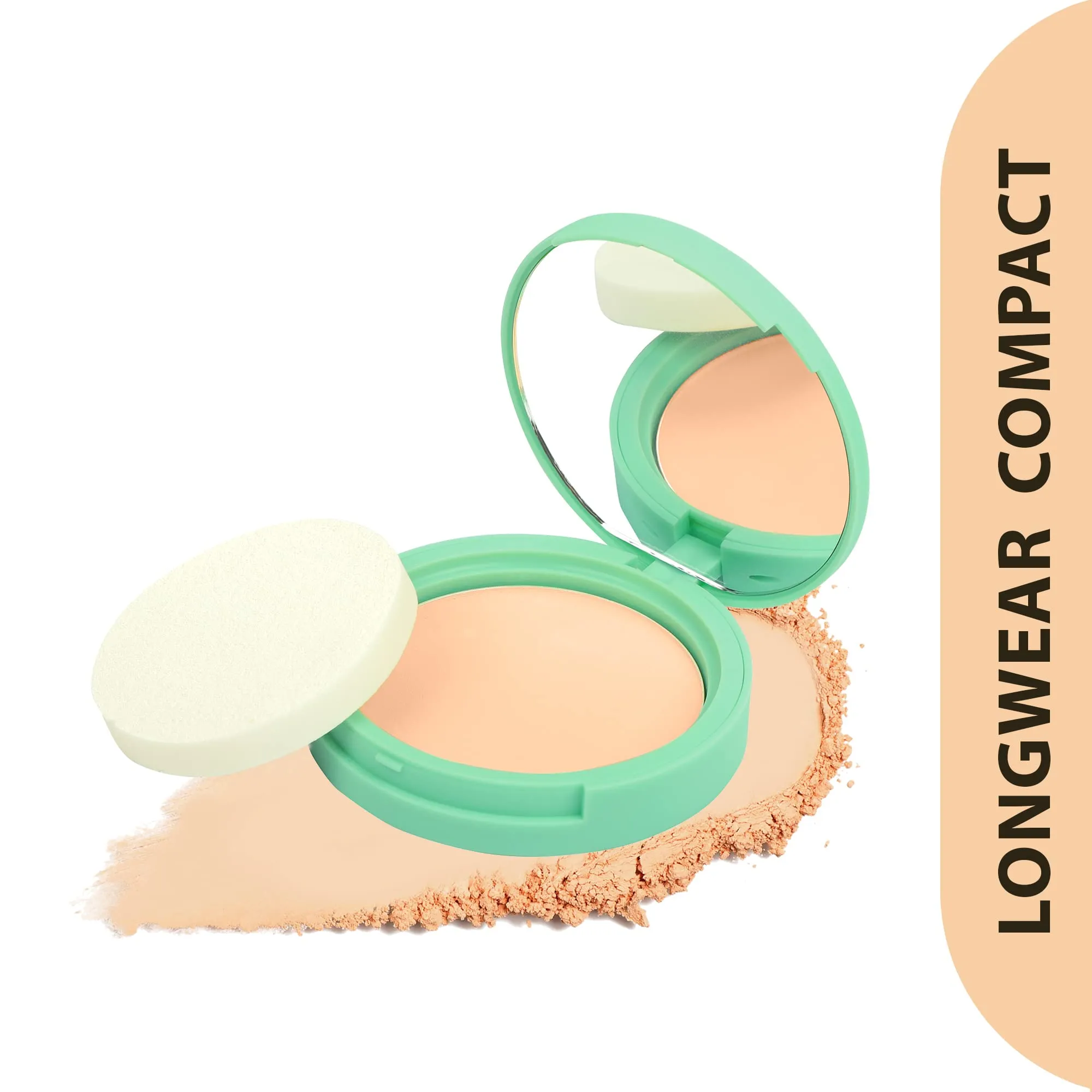 SUGAR POP 4 In 1 Lip Twist - 01 & Longwear Matte Compact 02 Beige For Fair To Medium Skin Tone Combo